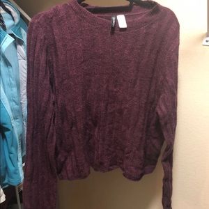 Maroon sweater